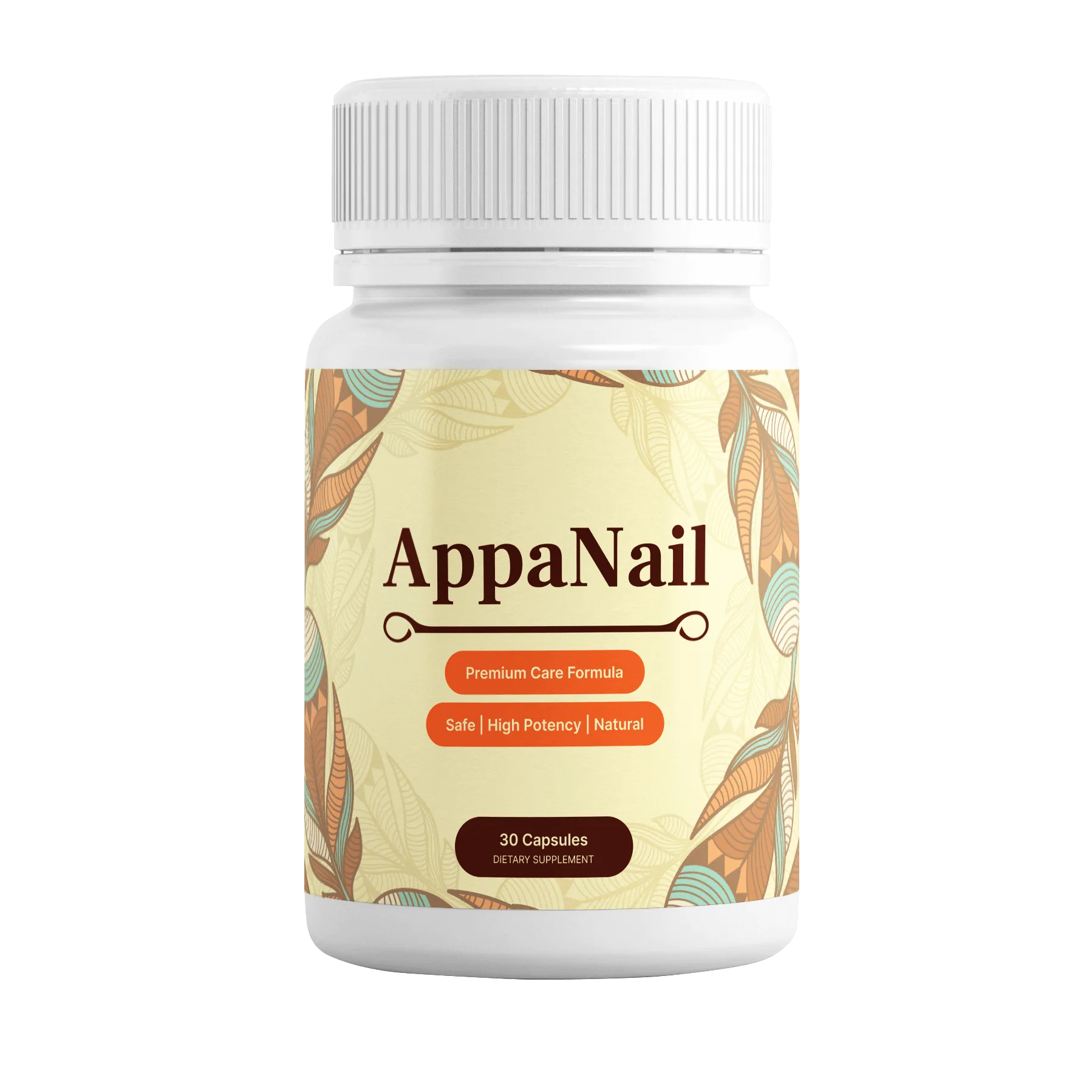 1 Bottle of Appanail nail supplement
