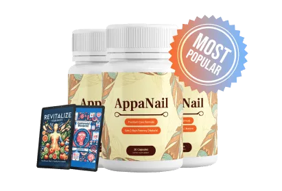 3 Bottles of Appanail nail supplement