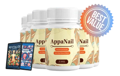 6 Bottles of Appanail nail supplement